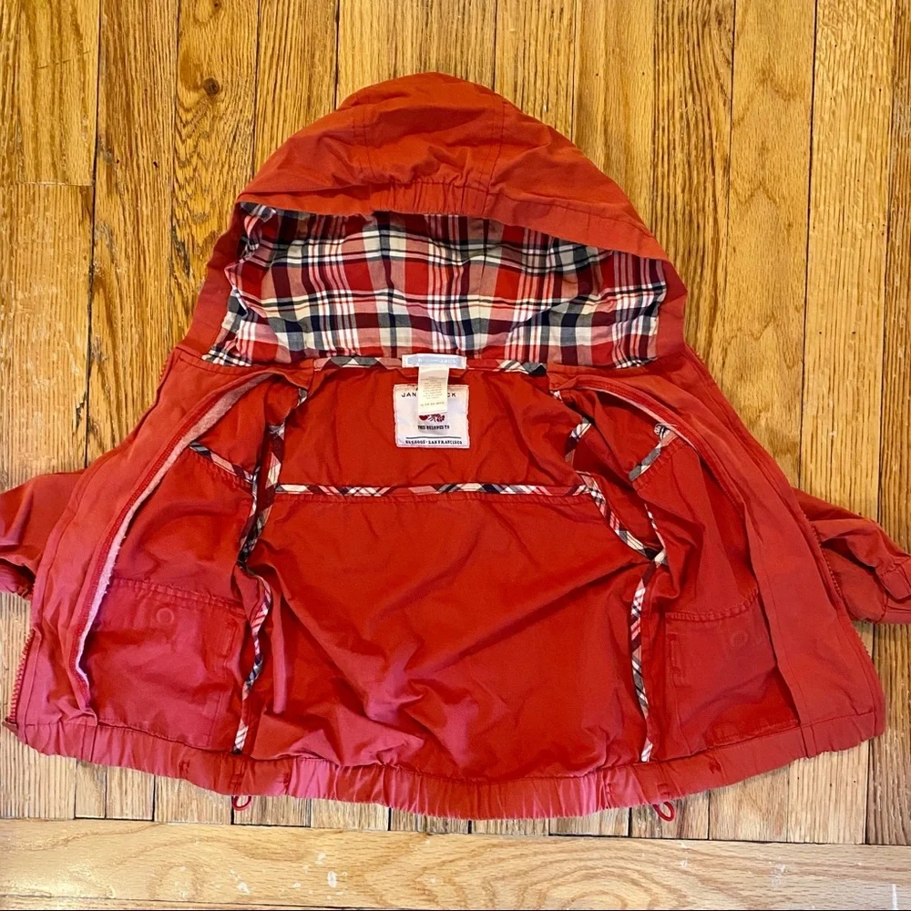 Janie And Jack Red Toddler Jacket Size 12-24m